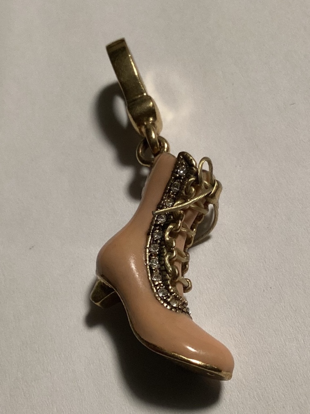 Juicy Couture BOOT CHARM with Rhinestones RARE FIND